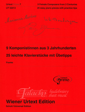 9 Komponistinnen aus 3 Jahrhunderten: 25 Leichte Klavierstücke